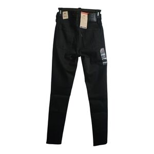 Levi's High Rise Black Jeans Sleek Silhouette | Size 26 X 30